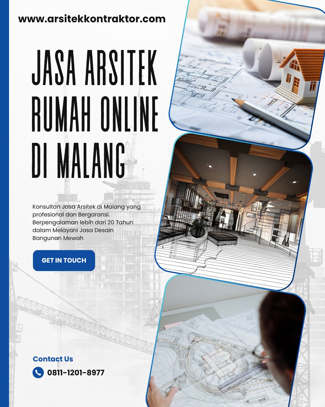 Temukan Jasa Konsultan Arsitek, Jasa Interior, Jasa Kontraktor, dan Jasa Renovasi di Malang, Jawa Timur Indonesia